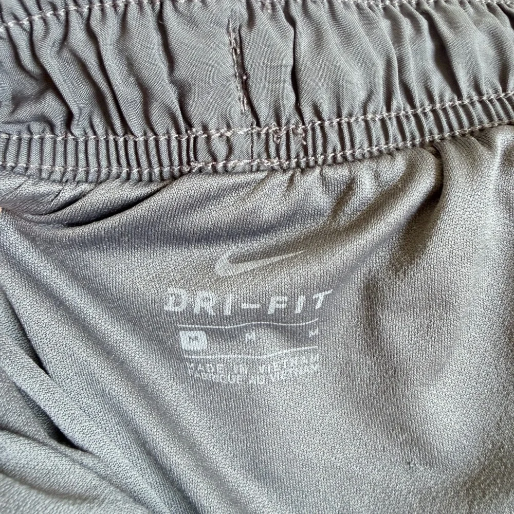Nike Women's Black Athletic Shorts with White Trim‎ and Swoosh
